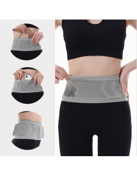 Multifunctional Knit Breathable Concealed Waist Bag