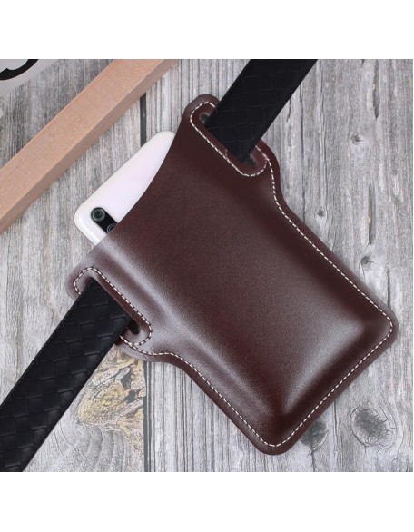 Retro Short Cell Phone Case Belt Bag