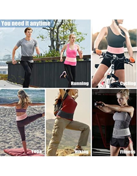 Multifunctional Knit Breathable Concealed Waist Bag