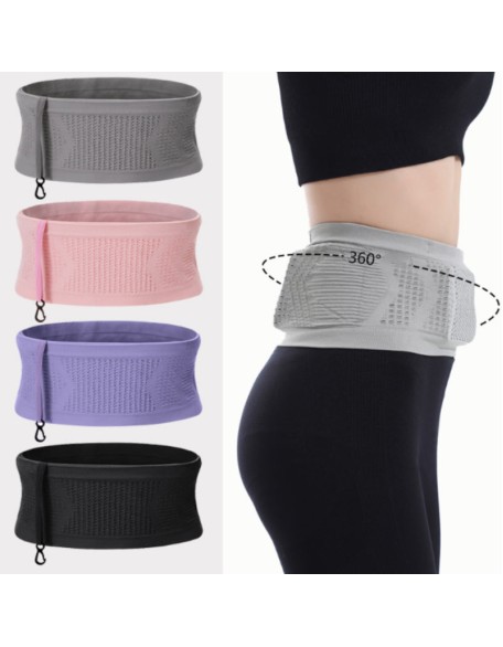 Multifunctional Knit Breathable Concealed Waist Bag