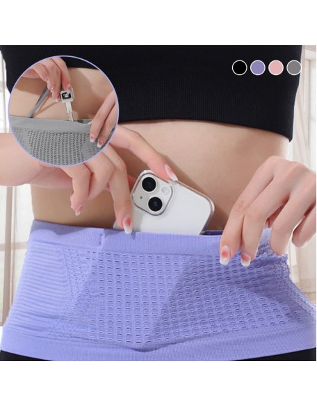 Multifunctional Knit Breathable Concealed Waist Bag
