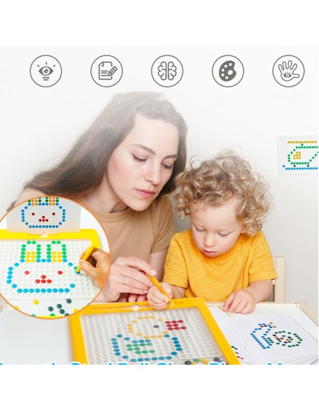 Large Magnetic Drawing Pad for Kids