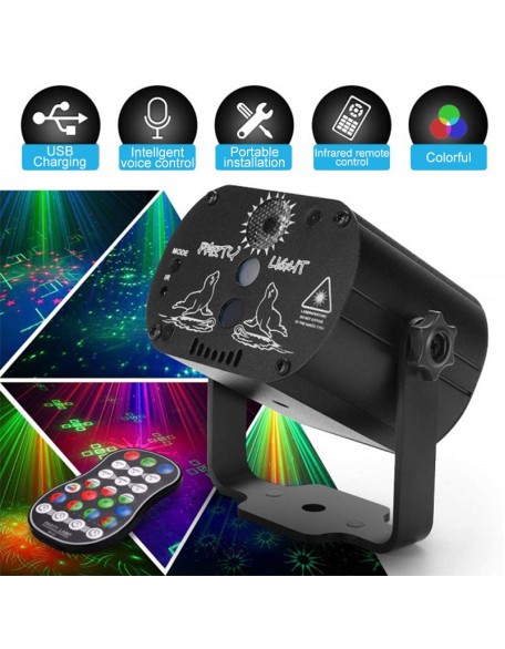 LED Stage Laser Light