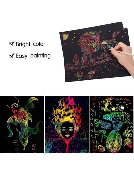 Scratch Paper Art Set