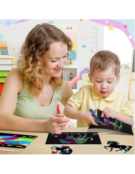 Scratch Paper Art Set