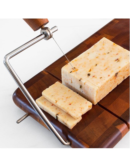 Rock & Branch Acacia Serving Board with Cheese Slicer